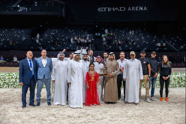 Ajman Stud Wins Double Gold in Abu Dhabi