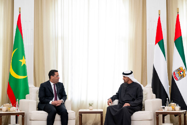 UAE and Mauritania Discuss Strengthening Relations