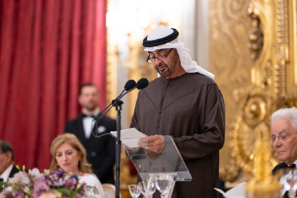UAE and Italy Strengthen Relations at State Dinner
