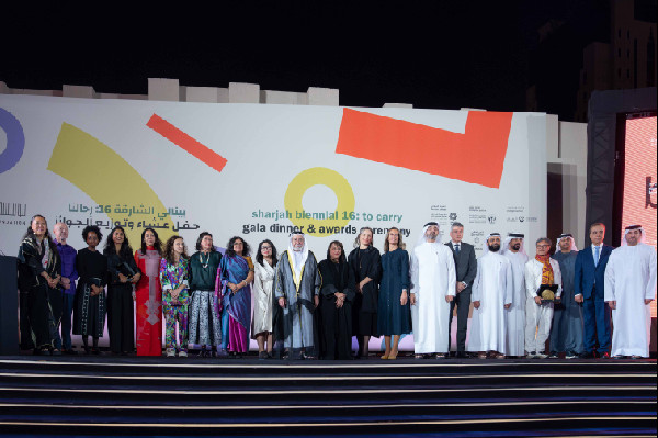 Sultan Al Qasimi Honours Sharjah Biennial Winners Sultan Al Qasimi Honours Sharjah Biennial Winners
