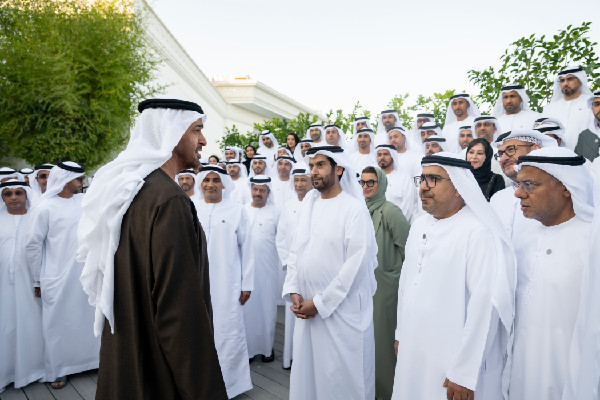 UAE President Hosts Ambassadors in Abu Dhabi