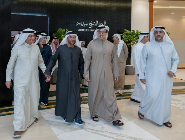 Inauguration of Sheikh Surour Hall by Mansour