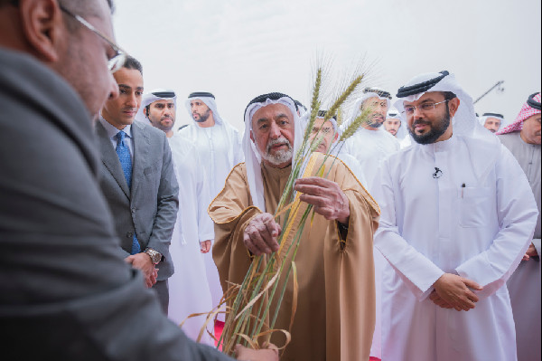 Sharjah Ruler Attends Saba Sanabel Harvest