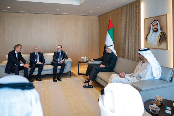 Khaled bin Mohamed Meets XRG Board Members