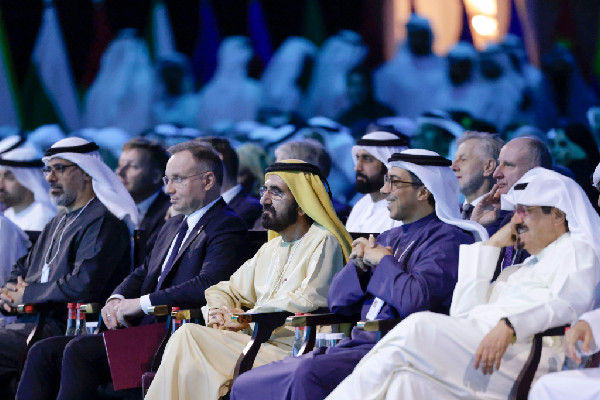Mohammed bin Rashid Attends IMF Session at WGS 2025