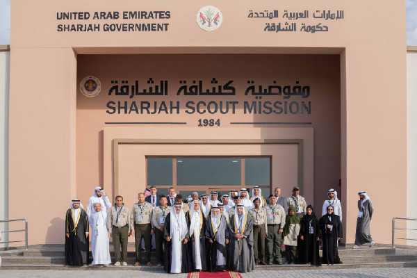 Sultan Al Qasimi Opens Sharjah Scout Building