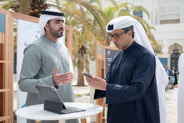 Mansour bin Zayed Meets Naama Initiative Team