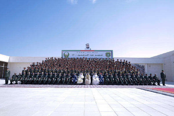 Graduation Ceremony for Officer Candidates at Zayed II