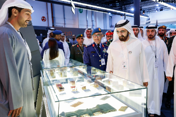 Mohammed bin Rashid Visits IDEX 2025 in Abu Dhabi