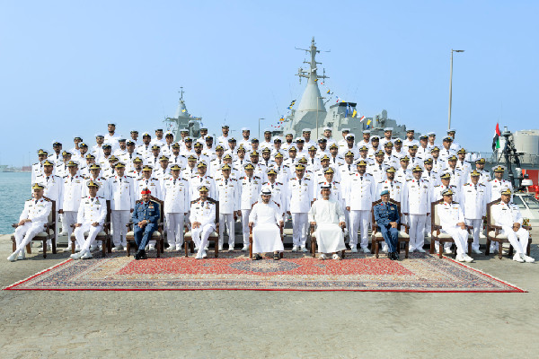 Hamdan bin Mohammed Commissions New Naval Vessel