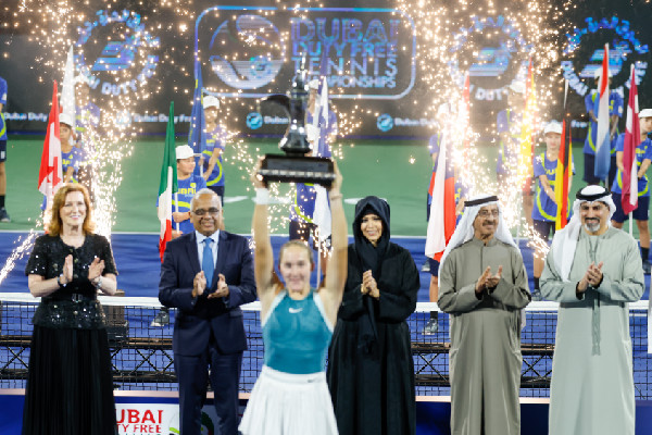 Latifa bint Mohammed Crowns Tennis Champions