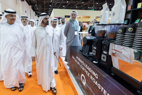 Sheikh Mohammed Visits World Coffee Exhibition 2025