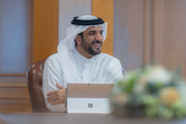 Sultan bin Ahmed Reviews Water Desalination Project