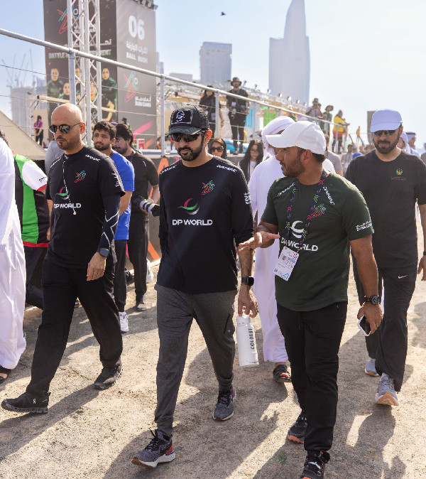 Hamdan bin Mohammed at Dubai Games 2025 Day Two