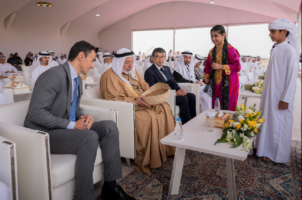 Sharjah Ruler Attends Saba Sanabel Harvest