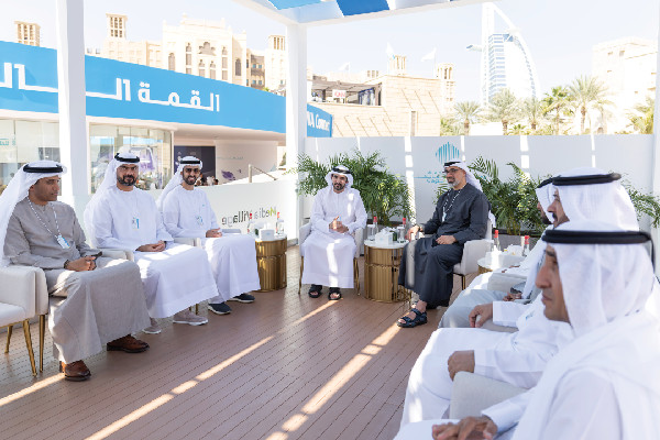 Khalid and Hamdan at World Government Summit 2025