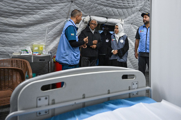 UAE Floating Hospital Aids Thousands of Palestinians