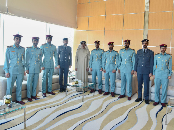 Ruler of Umm Al Quwain Welcomes Police Graduates