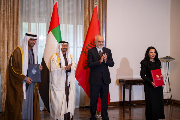 UAE and Albania Enhance Bilateral Ties