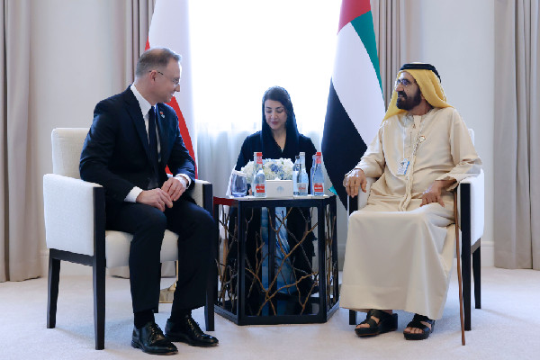 UAE and Poland Leaders Meet at WGS 2025