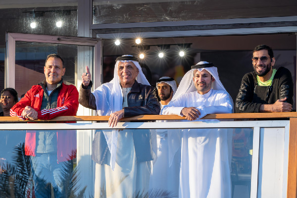Sheikh Saud bin Saqr at Ras Al Khaimah Half Marathon