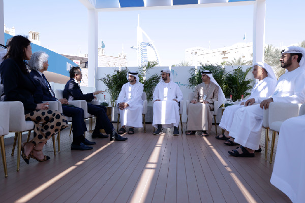 Hamdan bin Mohammed Meets Alibaba Chairman