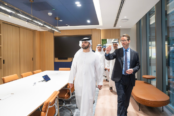 Mansoor bin Mohammed Opens Informa Office in Dubai