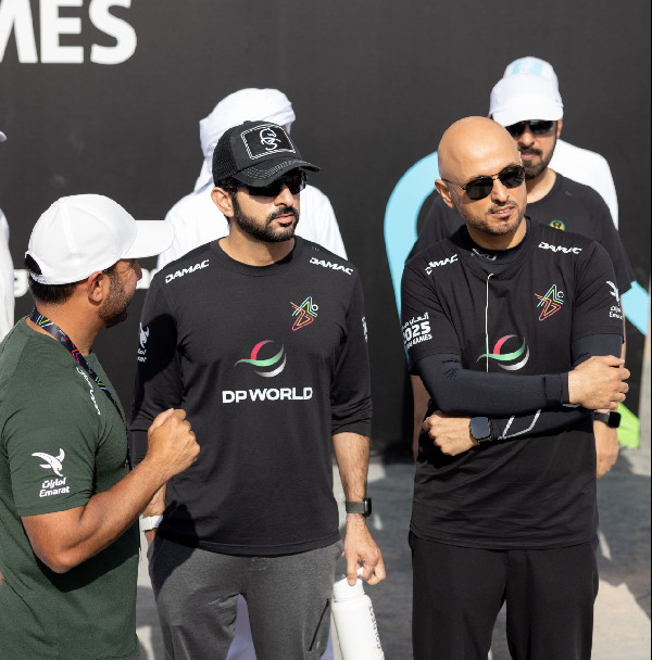 Hamdan bin Mohammed at Dubai Games 2025 Day Two