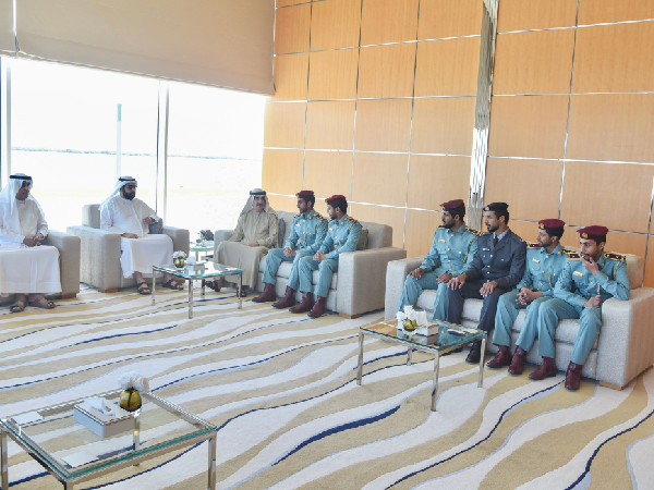 Ruler of Umm Al Quwain Welcomes Police Graduates