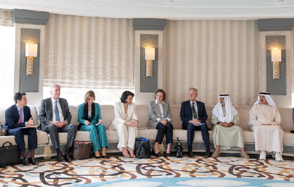 UAE's Nahyan Meets European Parliament Delegation