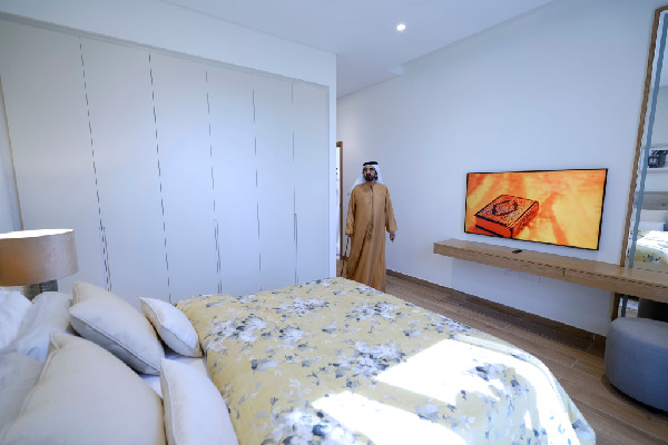 AED 1.4 Billion Housing Project Reviewed by Sheikh Mohammed