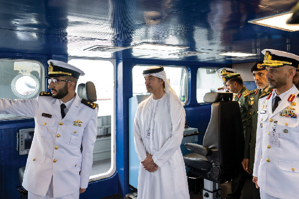 Al Taf Missile Boat Launched by Hazza bin Zayed