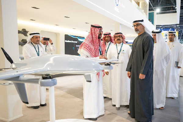 Khalid bin Mohammed Visits IDEX 2025