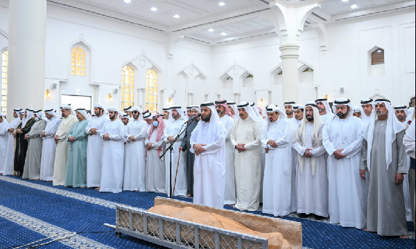 Funeral Prayer for Sheikh Saeed bin Rashid Al Nuaimi
