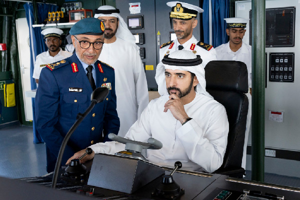 Hamdan bin Mohammed Commissions New Naval Vessel