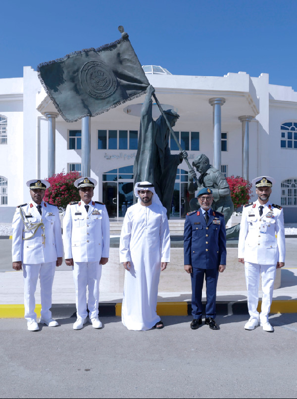 Hamdan bin Mohammed Attends Naval College Graduation