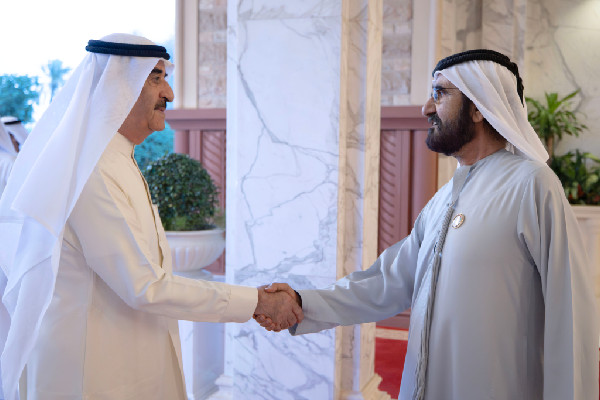 Ramadan Greetings Exchanged at Zabeel Palace