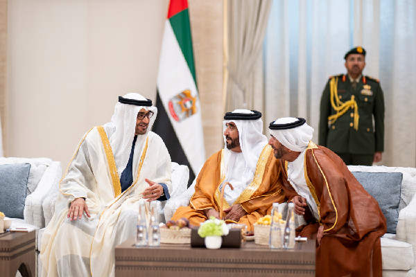 UAE Leaders Gather for Eid Al Fitr Reception