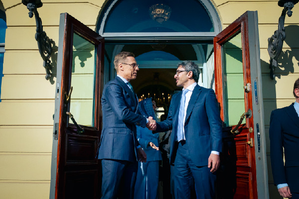 Finland Receives Message from UAE President