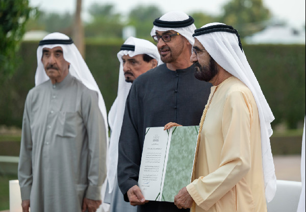 UAE President Commends Sheikh Mohammed bin Rashid