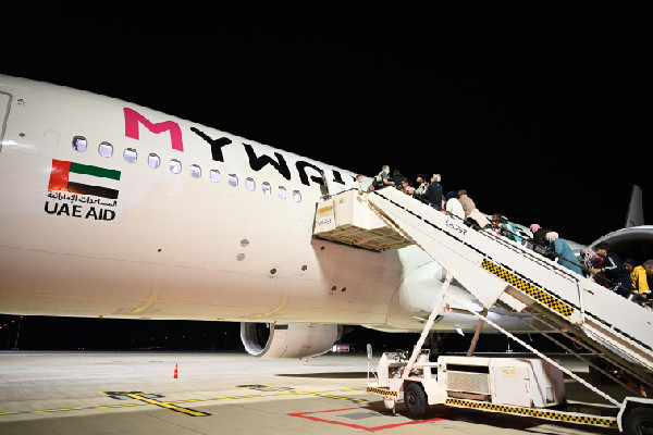UAE Evacuates 188 Injured People from Gaza
