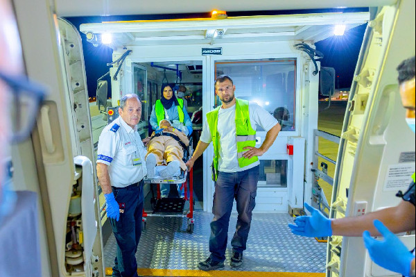 UAE Evacuates 188 Injured People from Gaza