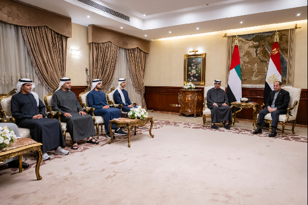 UAE and Egypt Leaders Discuss Cooperation