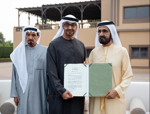 UAE President Commends Sheikh Mohammed bin Rashid