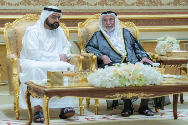 Fujairah Crown Prince Congratulates Sharjah Ruler for Ramadan