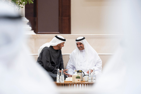 UAE President Meets Ruler of Fujairah
