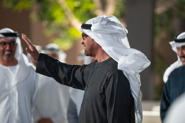 UAE Rulers Exchange Ramadan Greetings at Farm