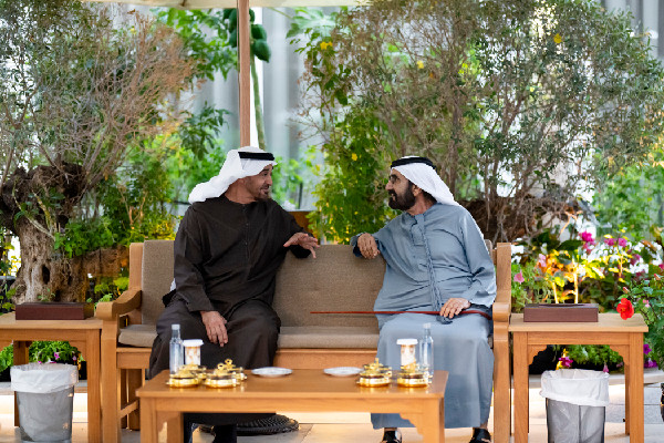 UAE Leaders Discuss National Affairs in Dubai