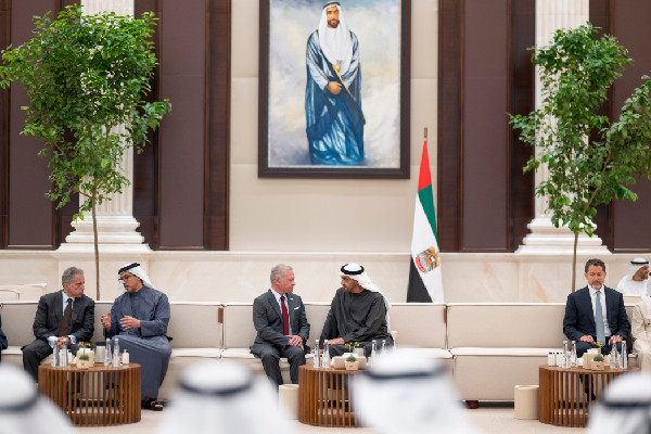 UAE and Jordan Leaders Discuss Cooperation