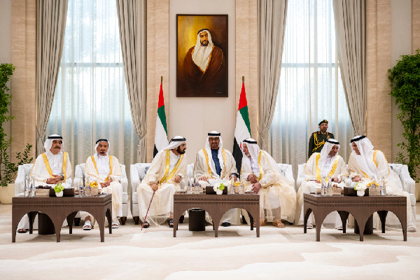 UAE Leaders Gather for Eid Al Fitr Reception